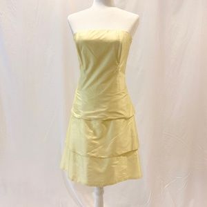 NWT CK Bradley NY Laurelawn Strapless Dress